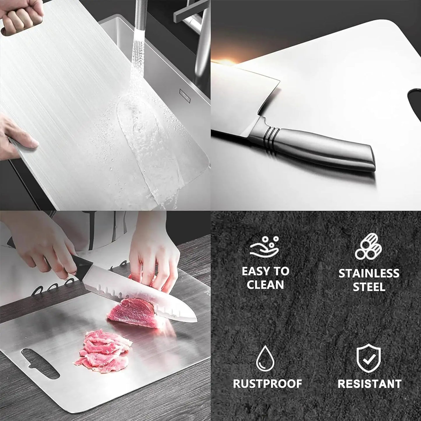 Titancut pro™ titanium cutting board